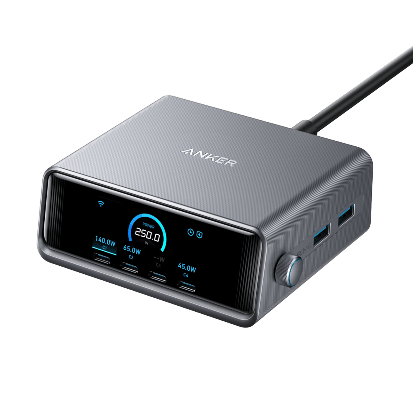 Anker Prime Charger 250W 6-port GaNPrime desktop charger