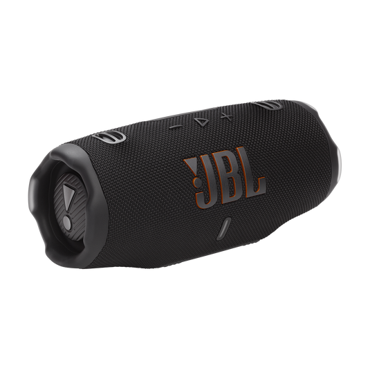 Black JBL Charge 6 portable speaker