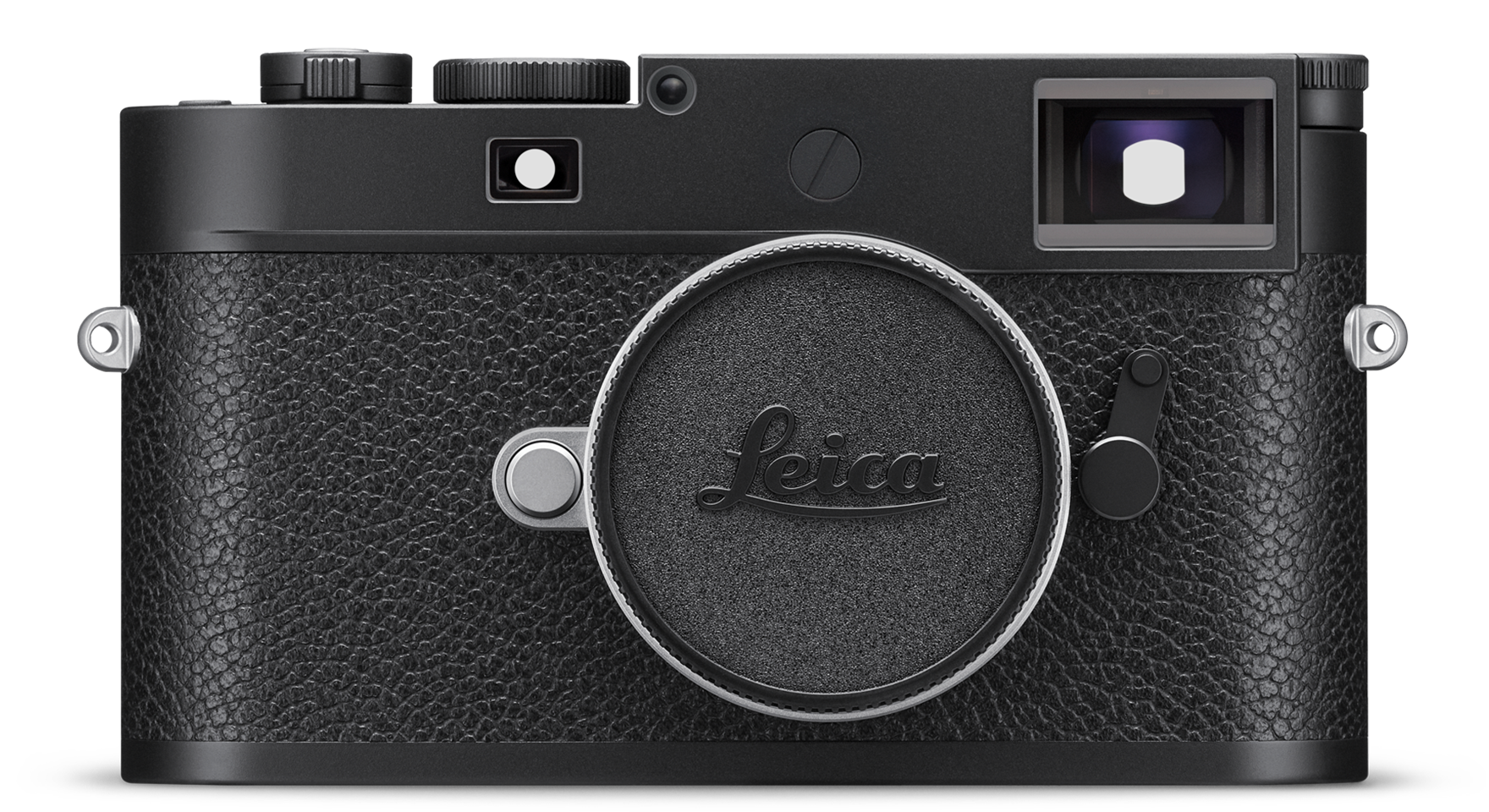 Matte black Leica M11-P rangefinder camera