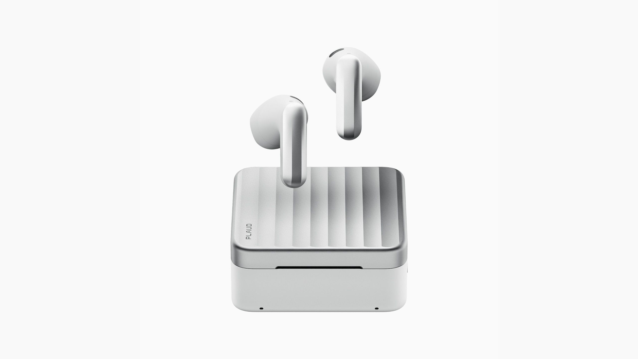 Plaud One earbuds and AI charging case