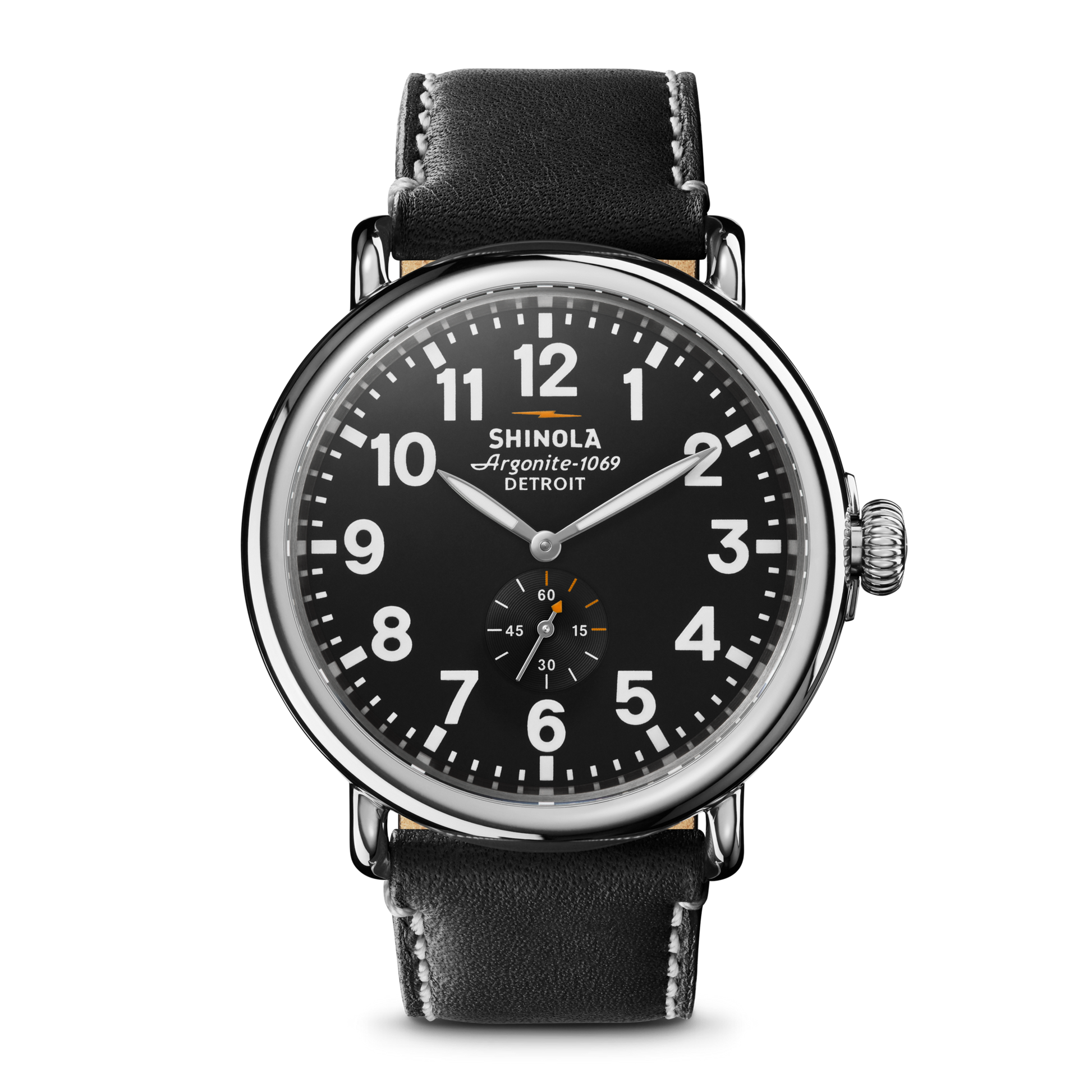 Black Shinola Runwell watch