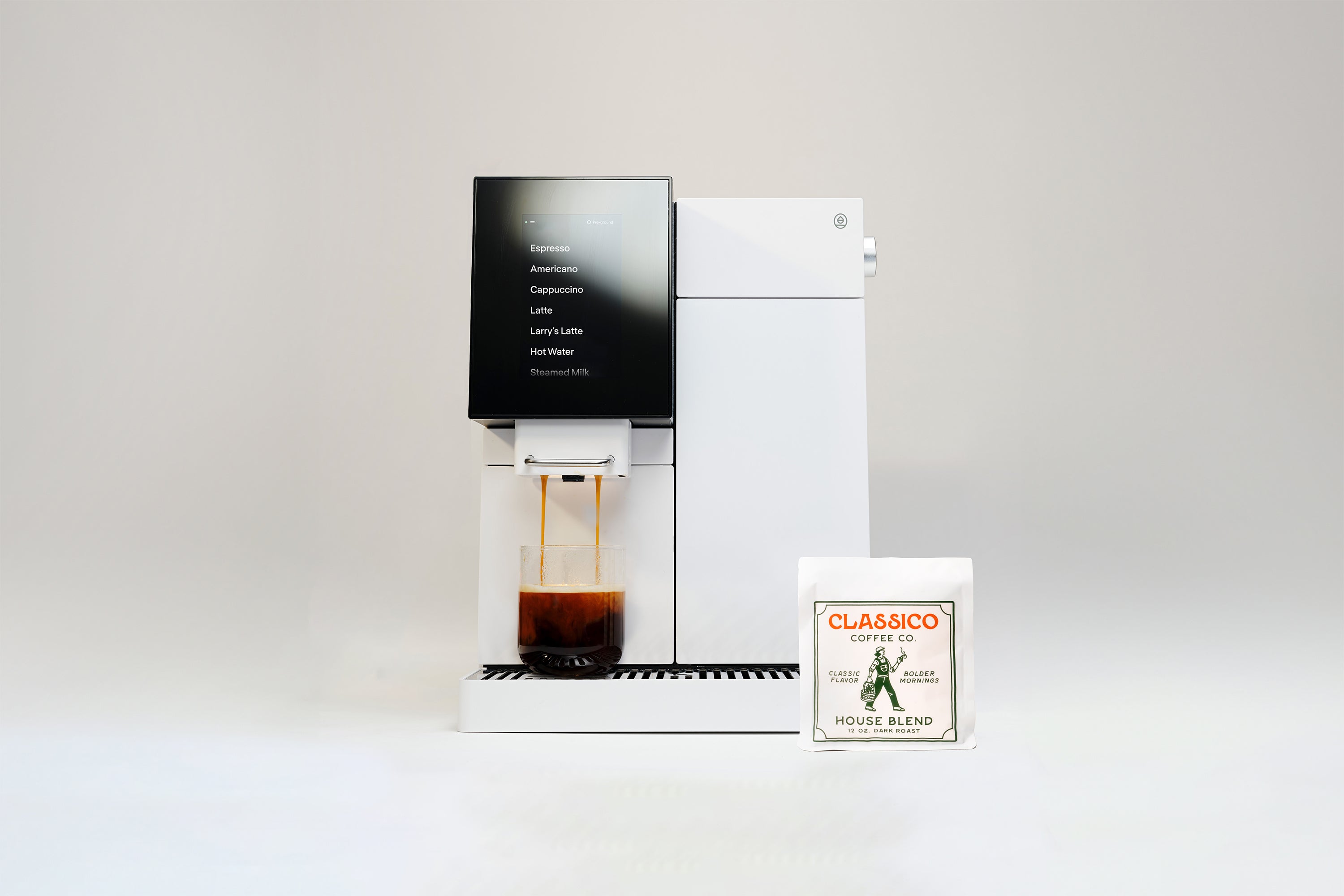 White Terra Kaffe TK-02 espresso machine