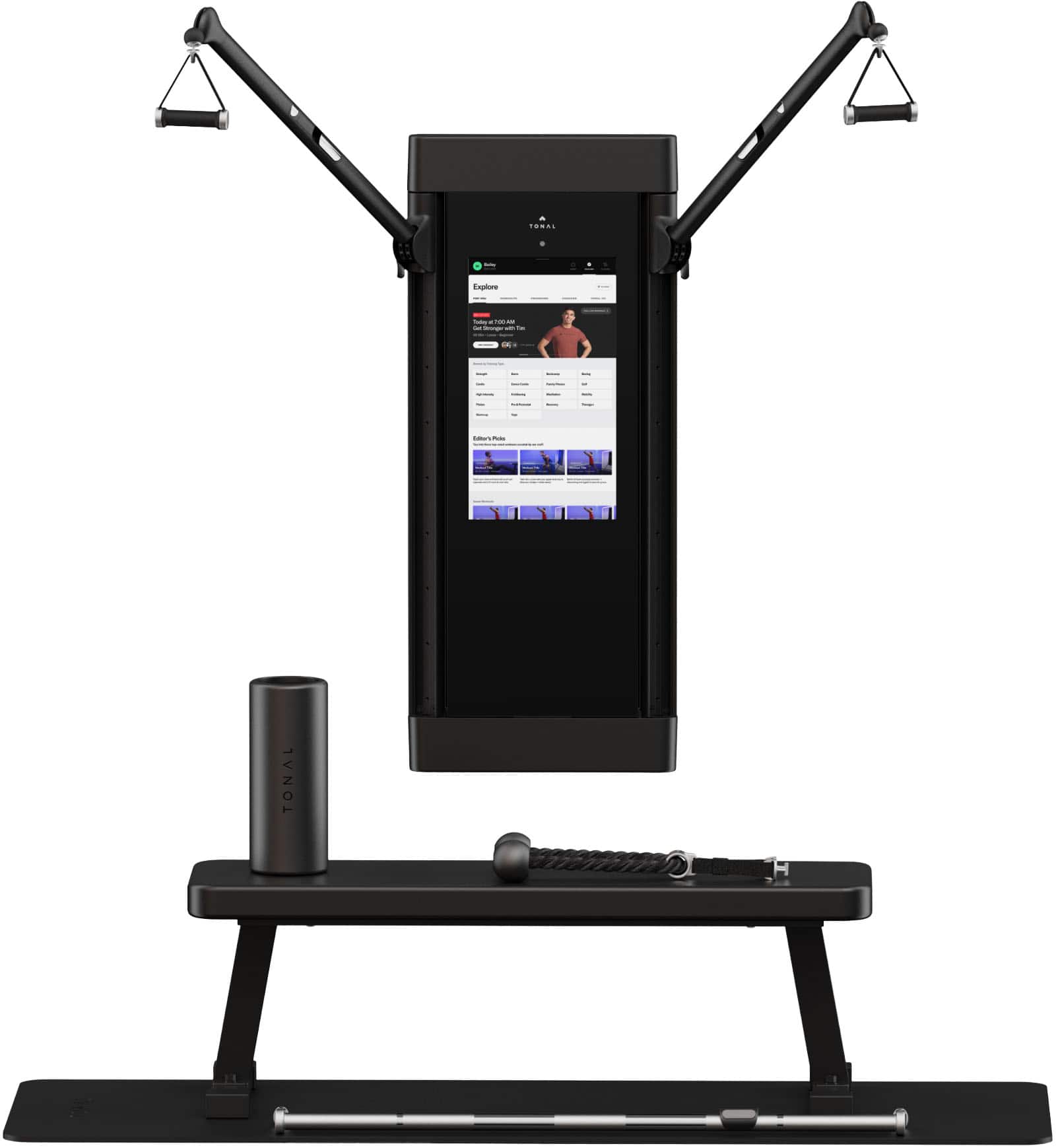 Tonal 2 wall-mounted smart strength system