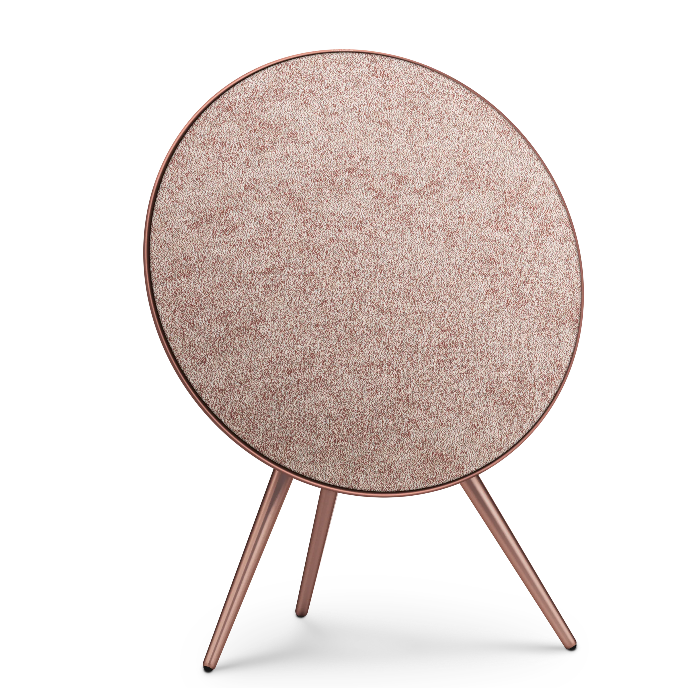 Bang & Olufsen Beosound A9 in Sienna Brown, complete speaker and legs