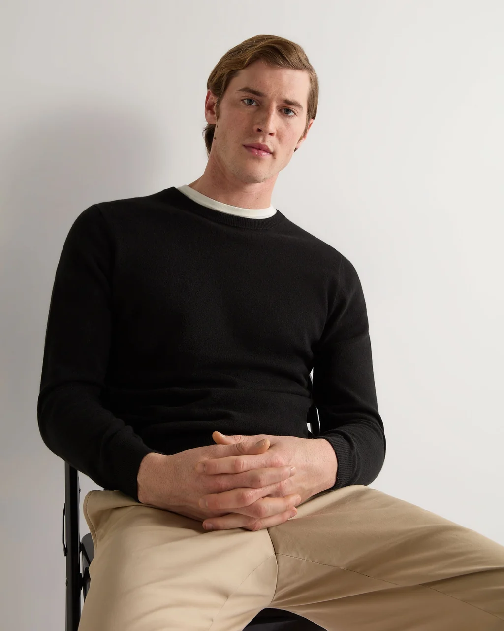 N.Peal Oxford Round Neck