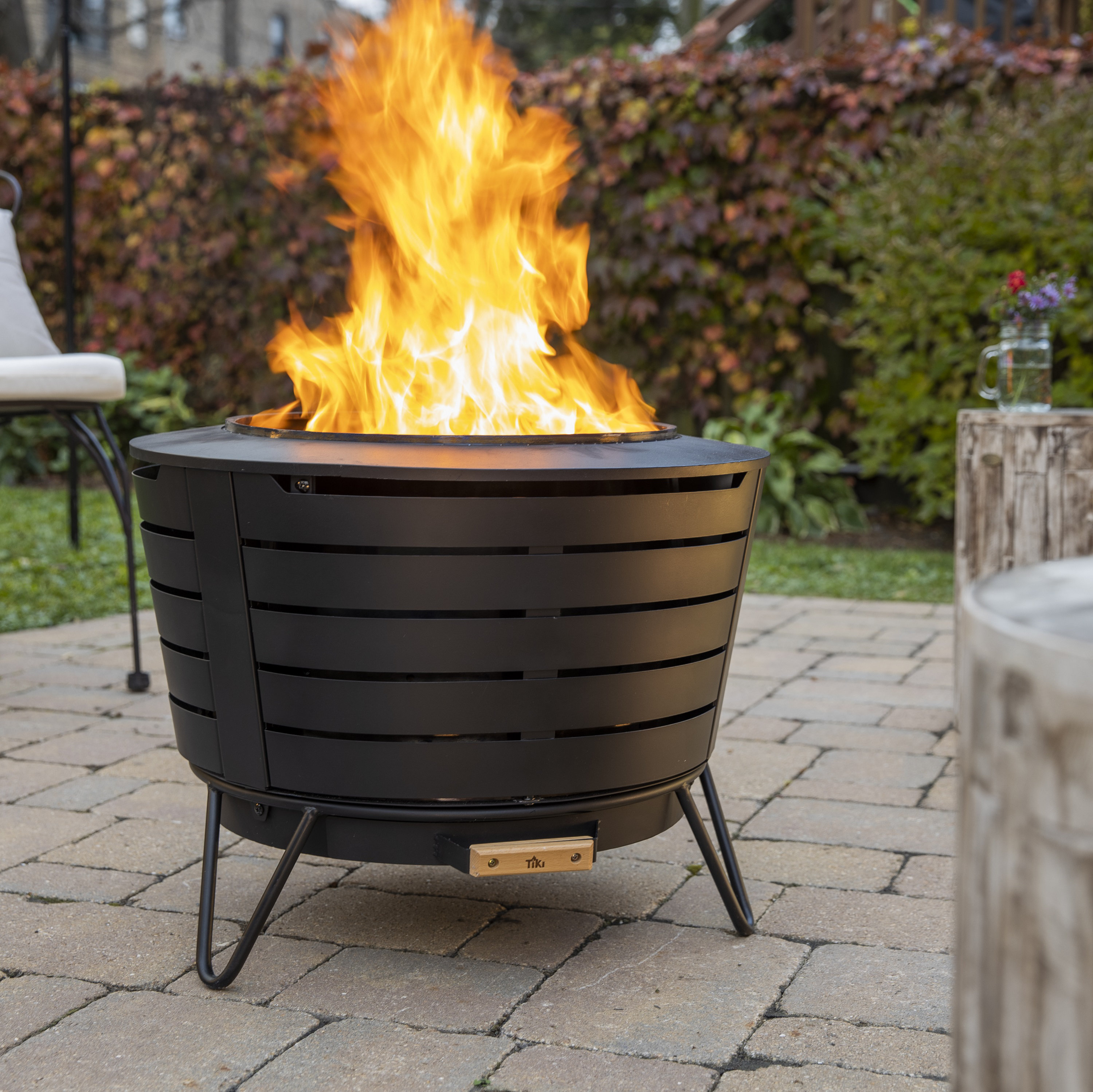 TIKI Smokeless Patio Fire Pit